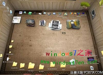 windows7 3D桌面