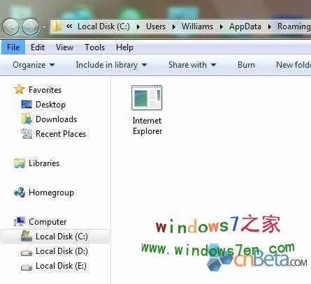 在Windows 7 RC 7100里安装IE2.0