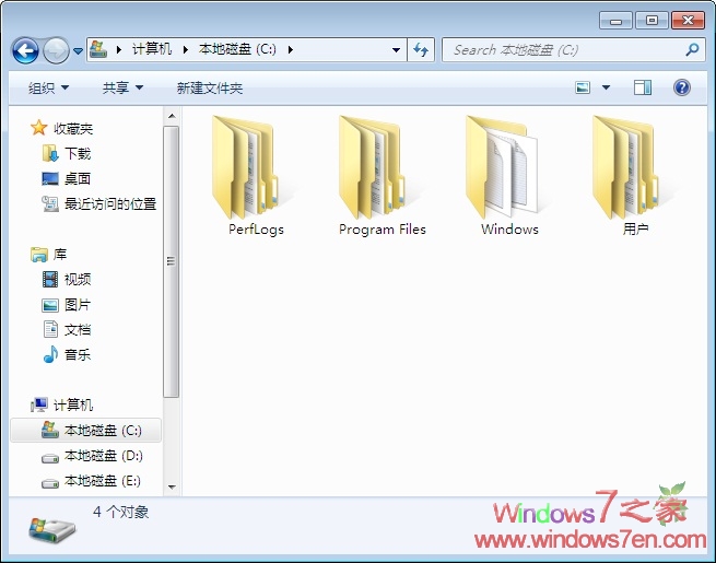 一键更改Windows7图标查看方式