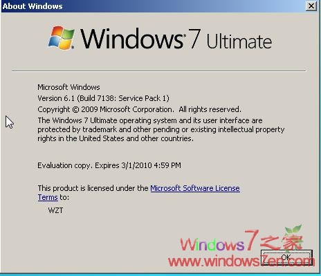 Windows 7 SP1大量桌面截图