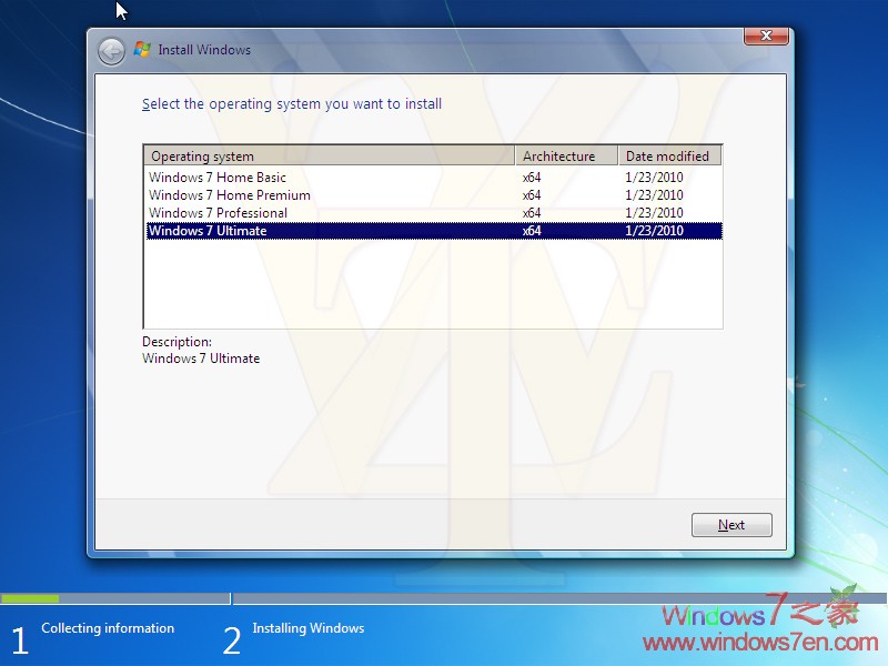 Windows7 7700.0.100122-1900 SP1已编译完成