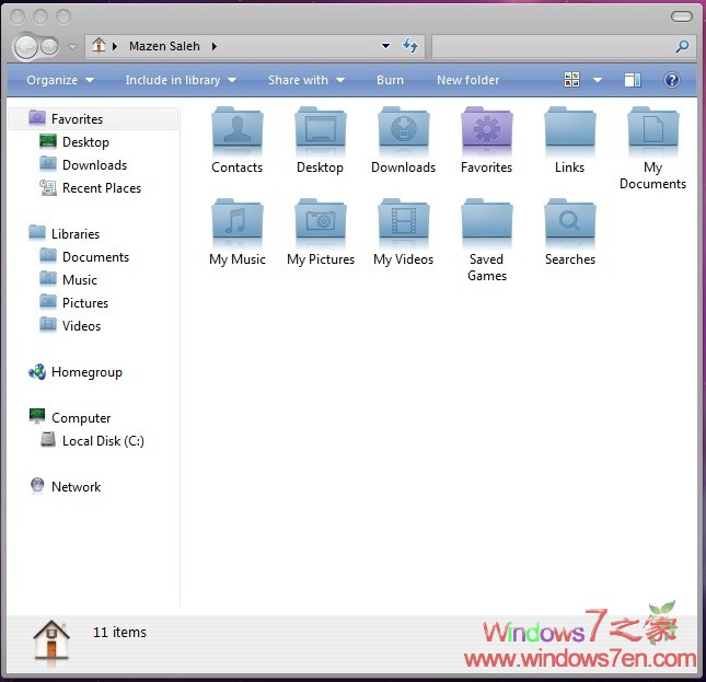 Windows7苹果主题下载 Mac Theme for Win7