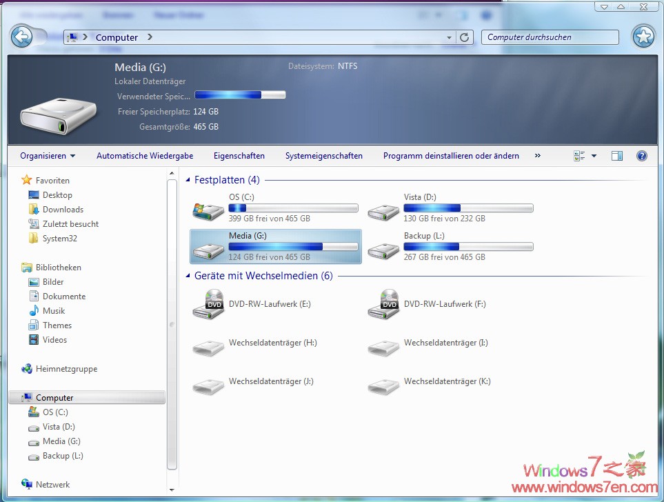 Windows7质感主题 Longhorn Evolution 2.0