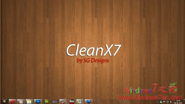 Windows aero 主题 CleanX7 Beta 1