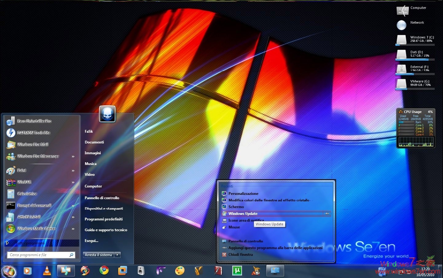 不错的Win7 Aero主题 Aero Glass Theme Windows 7