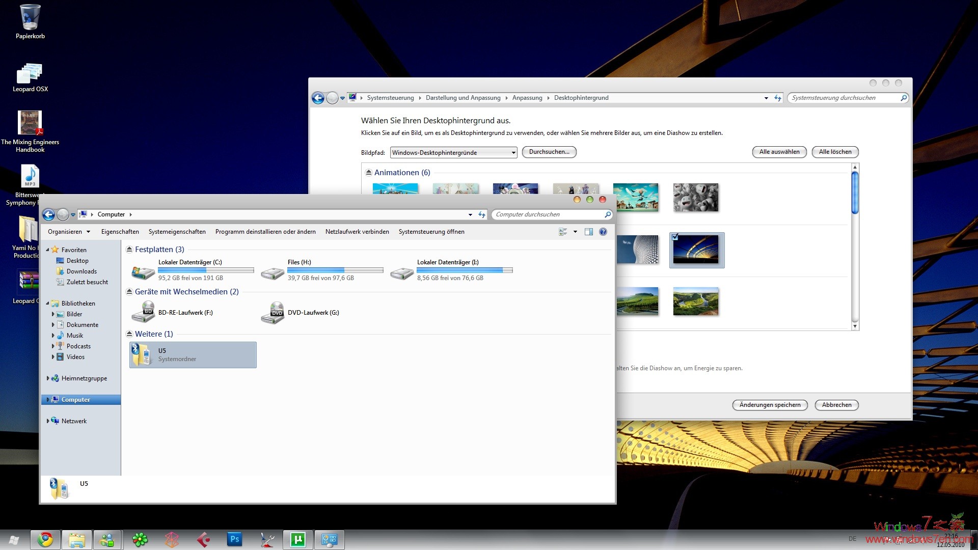 Win7苹果主题 Snow Leopard for 7 Release