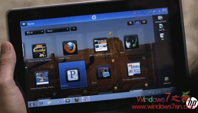 惠普Slate平板电脑10月上市 搭载WebOS