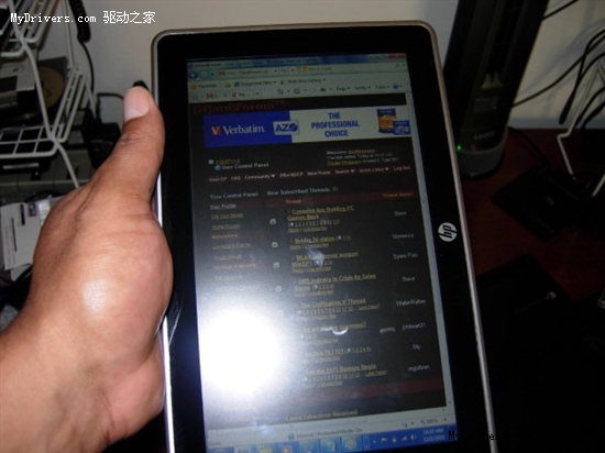 惠普Windows7平板机Slate 500开箱