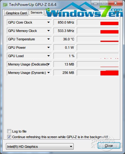 GPU-Z可检测显卡温度