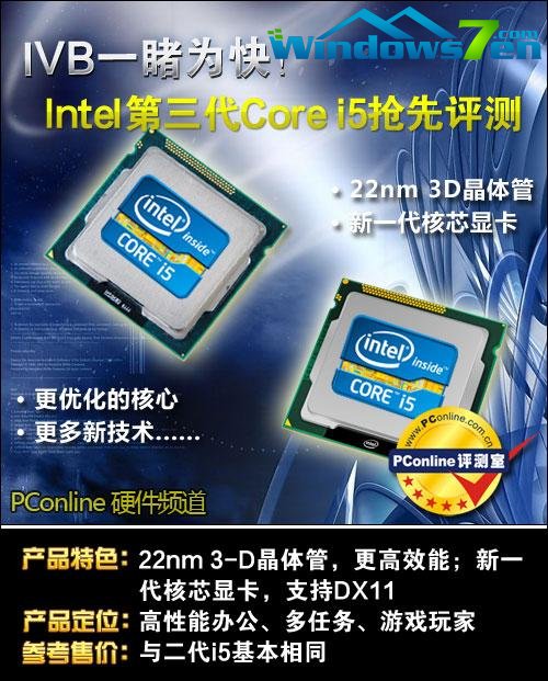 Ivy Bridge先睹为快 三代Core i5同频对比测试