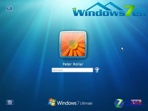 Win7登陆界面