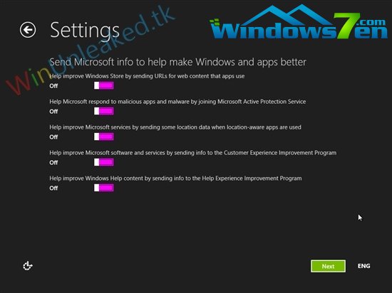 Windows 8 RC候选版Build 8306安装截图