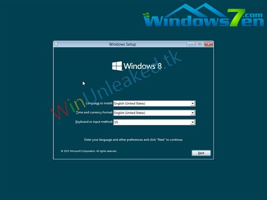 Windows 8 RC候选版Build 8306安装截图