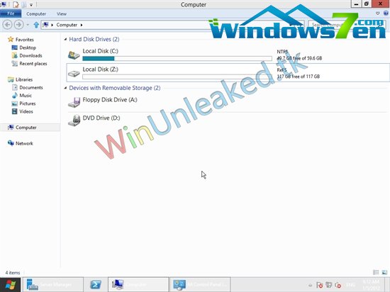 Windows Server 8最新截图/新功能曝光