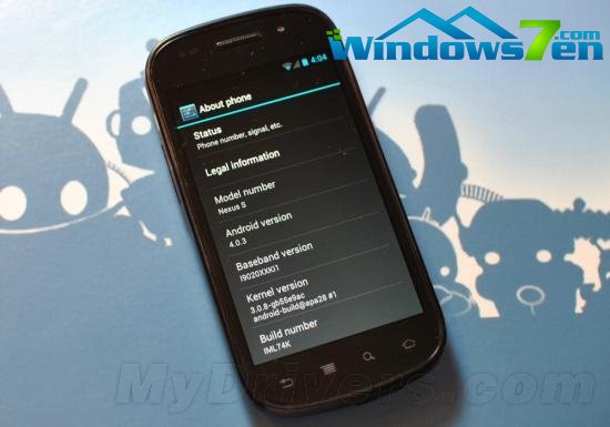 谷歌二儿子Nexus S获官方Android 4.0系统升级