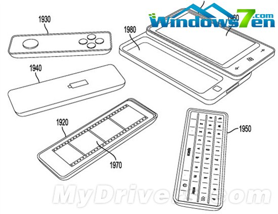 微软新专利：滑盖手机键盘可任意换