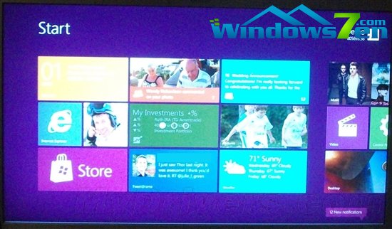 Windows 8 Build 8030首张截图曝光