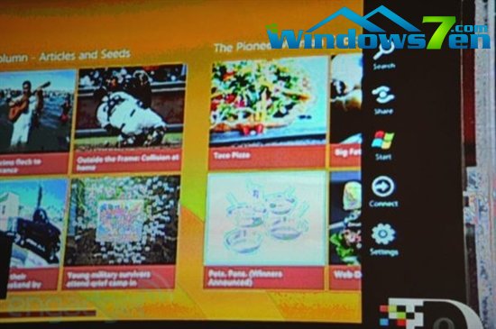 微软首次展示Windows 8