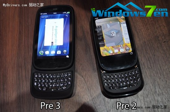 惠普Pre 3、Veer、TouchPad真机图赏