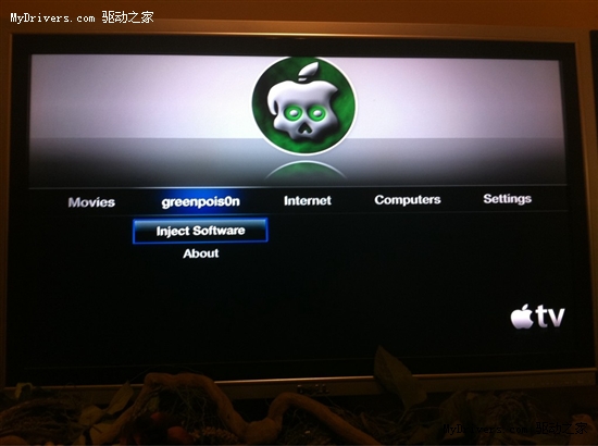 新Apple TV已用绿毒成功越狱