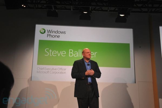 微软Windows Phone 7发布会全程实录