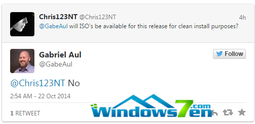 Win10 Build 9860跟镜像说拜拜，只支持Update更新