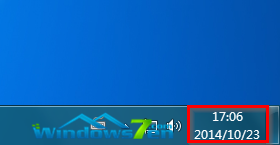 图1 点击Windows任务栏右侧的时间图标