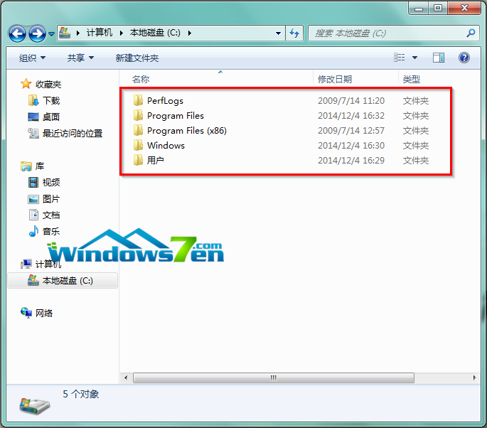 Windows7基础——Windows目录结构