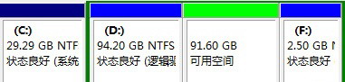 教你在Windows 7新建磁盘分区