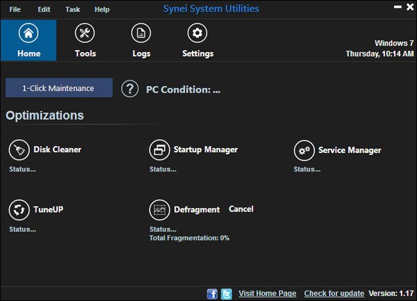 win7系统优化软件|Synei System Utilities免费版