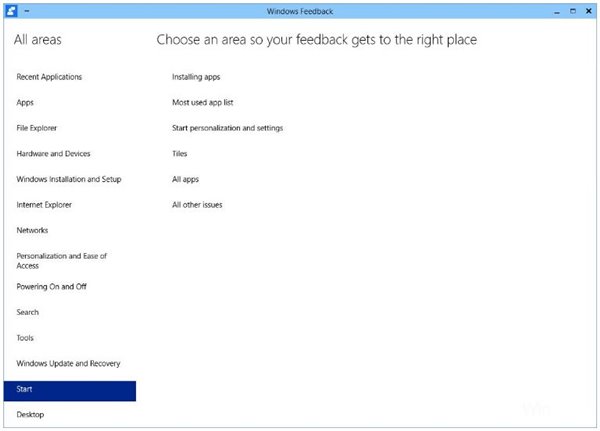 Win10技术预览版Feedback反馈功能详解5