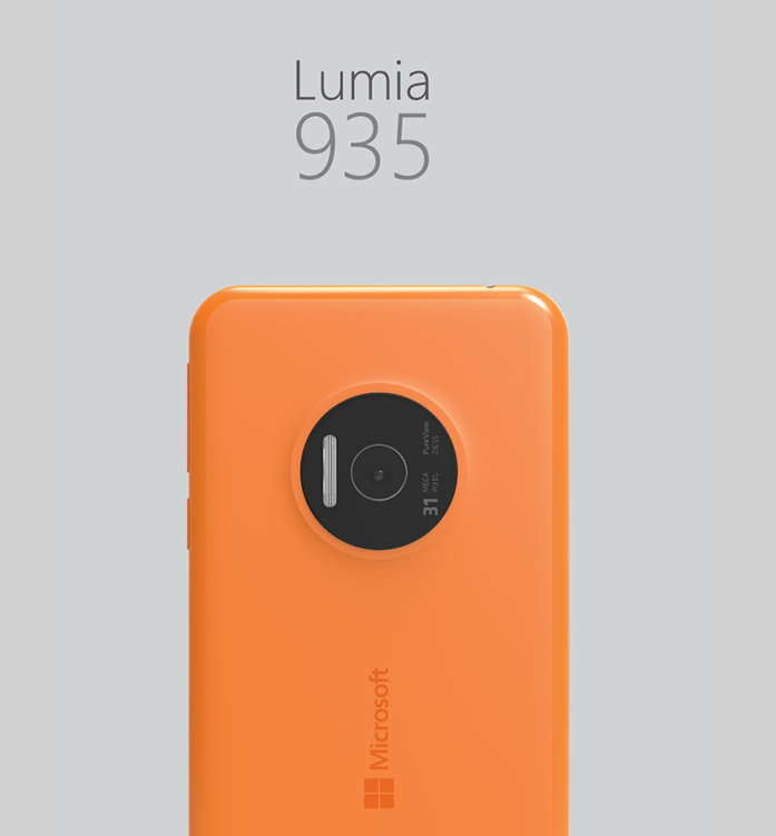 Windows10旗舰手机,Lumia935,概念设计