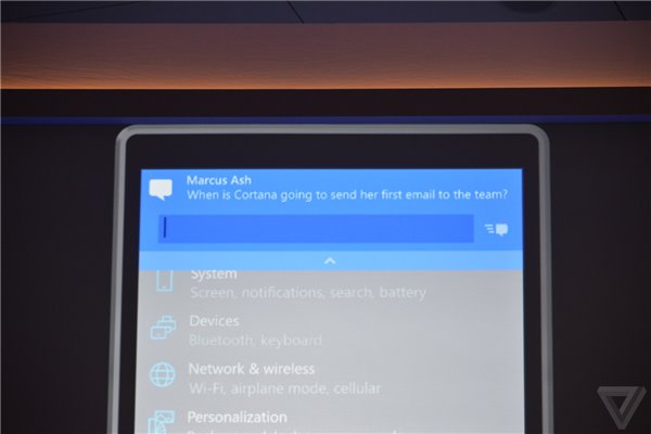 Win10,WP10手机预览版,交互通知