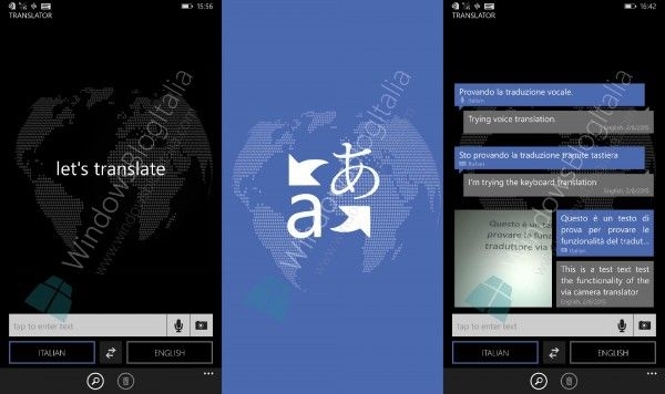 微软,新WP平台翻译应用,实时拍摄翻译