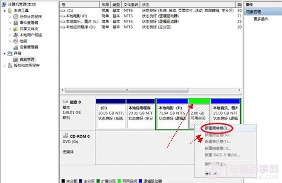 Win硬盘分区教程