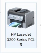hp5200LX在WIN7系统用自带的驱动安装