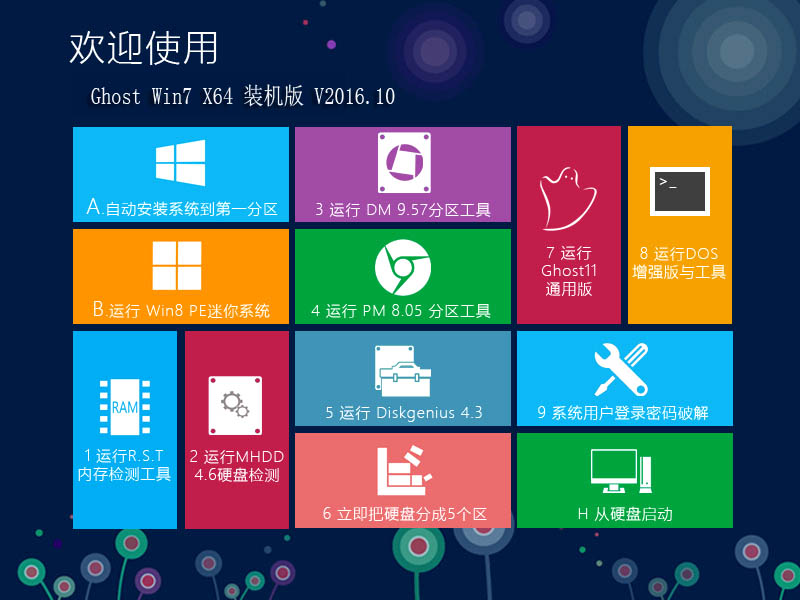 windows7 64位旗舰ghost版