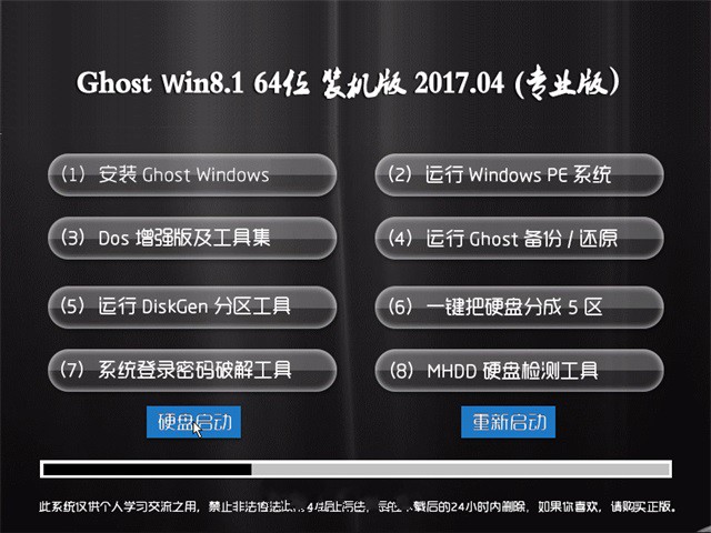 系统WIN864位装机版