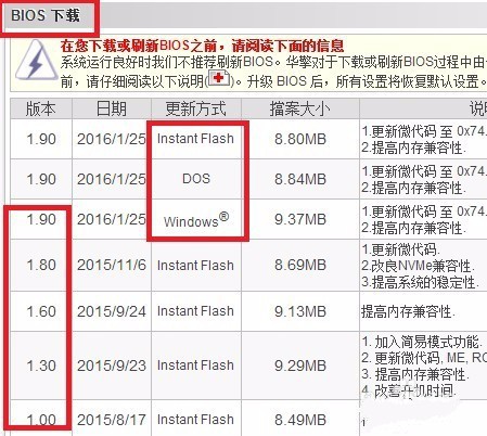 华擎主板升级bios